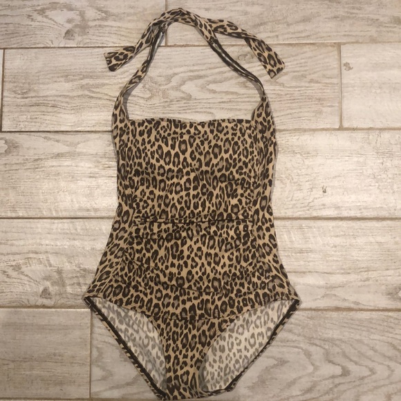 tommy bahama leopard swimsuit